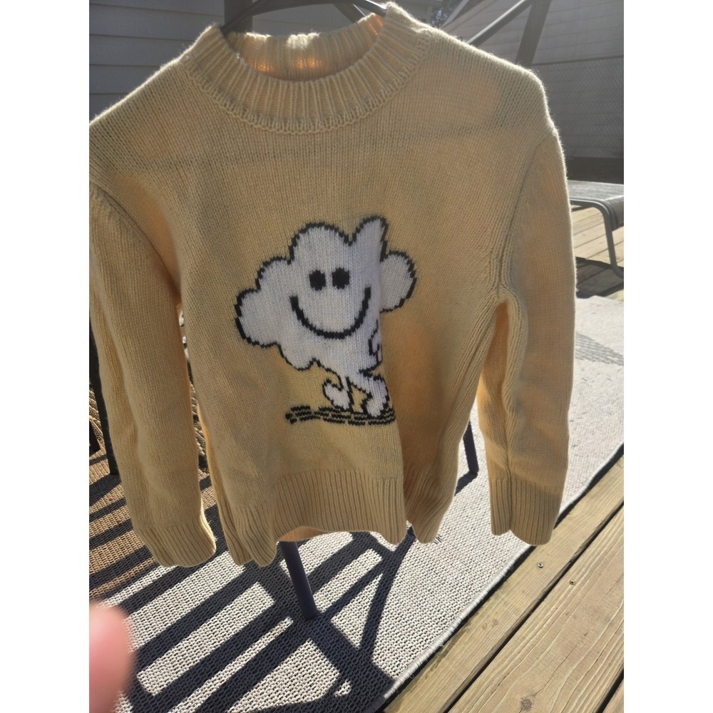 Sandro Paris‎ x Mister Daydream Wool Cashmere Knit Sweater Italy Sz S